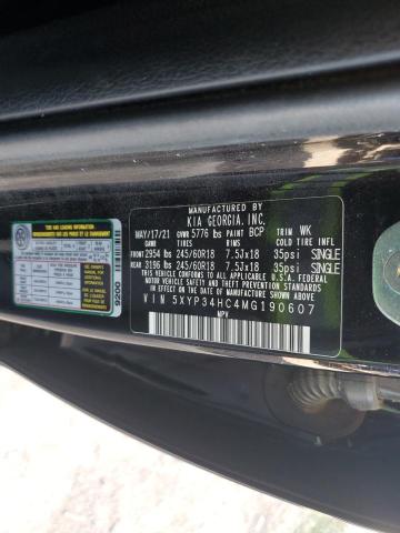 5XYP34HC4MG190607 KIA kmc gdi lambda-ii