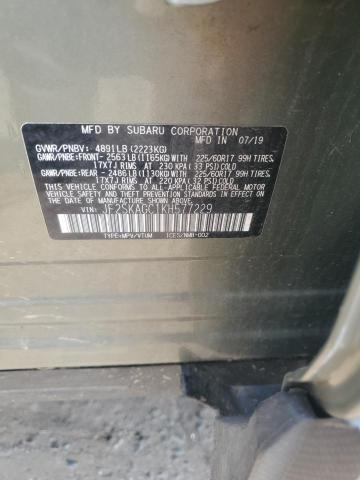 JF2SKAGC1KH577229 Subaru FORESTER P