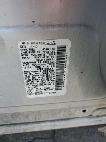 JN8AT2MTXJW458918 Nissan ROGUE S