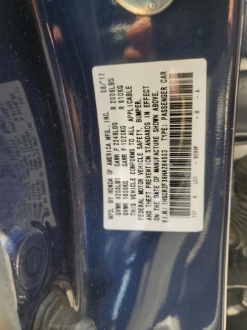 1HGCR2F38HA284503 Honda k24w1