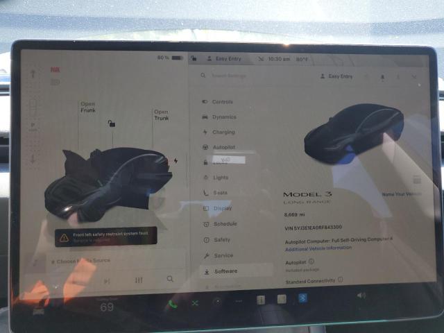 5YJ3E1EA0RF843300 Tesla MODEL 3
