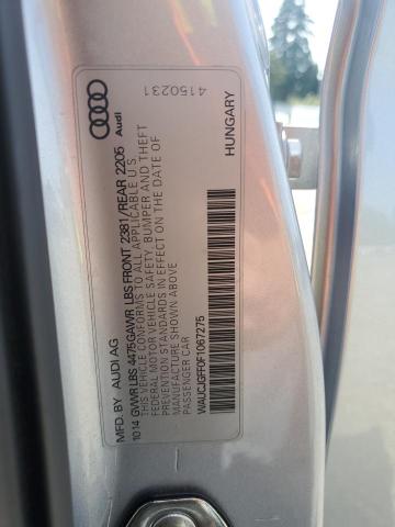 WAUCJGFF0F1067275 Audi 2015