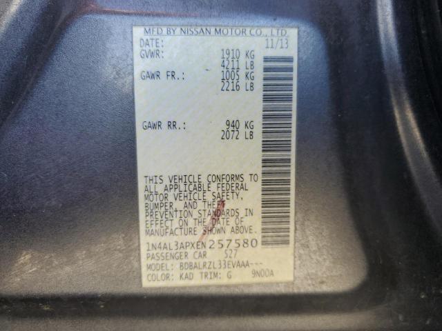 1N4AL3APXEN257580 Nissan 2014