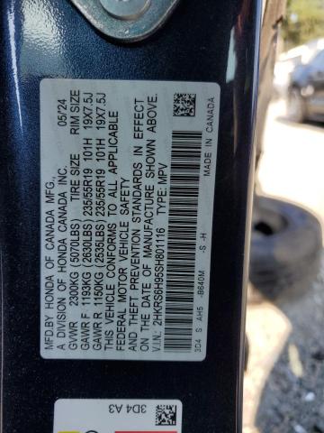 2HKRS6H95SH801116 Honda lfc3