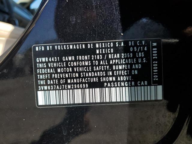 3VW637AJ7EM296699 Volkswagen Jetta Hybr
