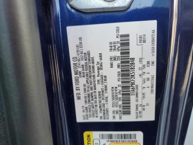 1FA6P8CF2K5182848 Ford MUSTANG GT