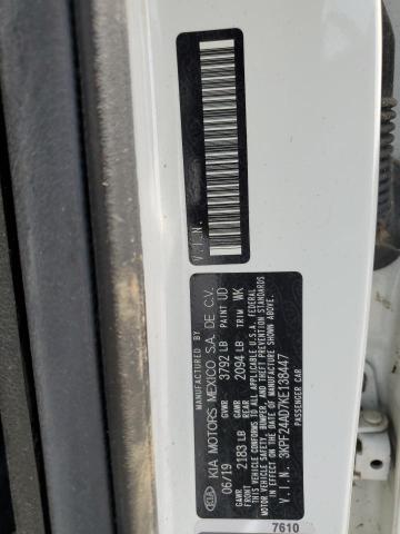 3KPF24AD7KE138447 KIA mpi nu