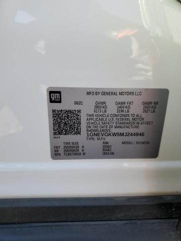 1GNEVGKW5MJ244946 Chevrolet lfy