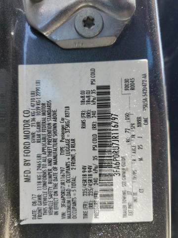 3FA6P0RU7JR116797 Ford 2.0l 4v atk hev
