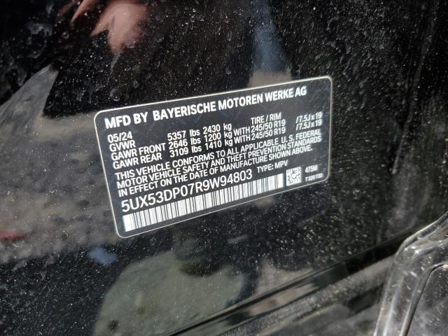 5UX53DP07R9W94803 BMW X3 XDRIVE3