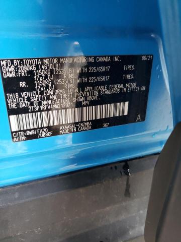 2T3P1RFV4MW212971 Toyota a25a-fks