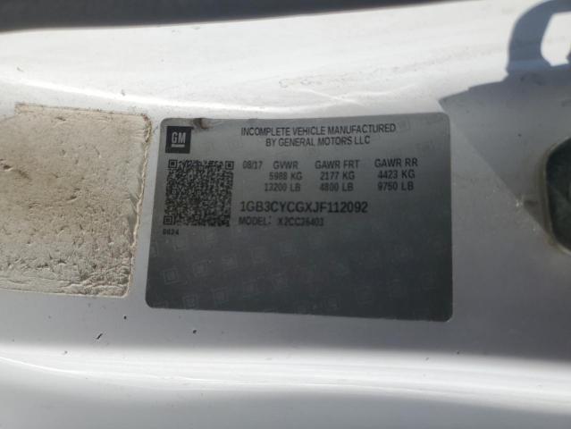 1GB3CYCGXJF112092 Chevrolet l96 - e85 max, iron