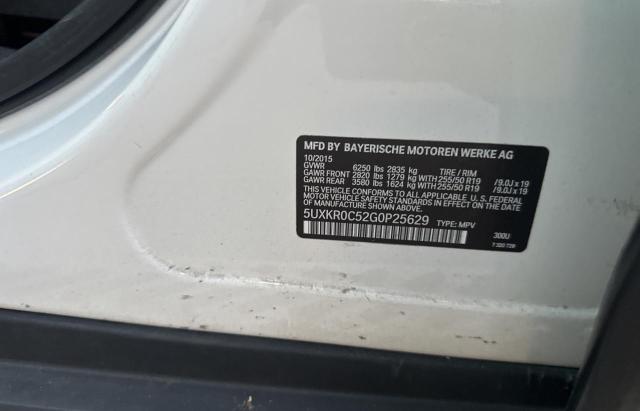 5UXKR0C52G0P25629 BMW X5 XDRIVE3
