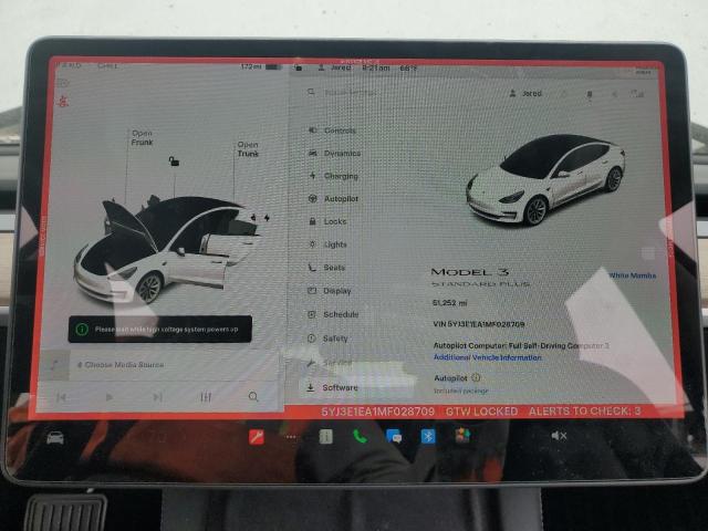 5YJ3E1EA1MF028709 Tesla MODEL 3