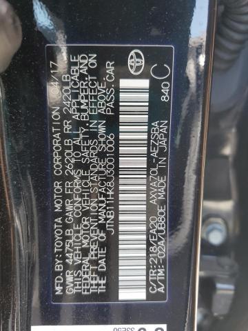 JTNB11HK8J3001006 Toyota a25a-fks