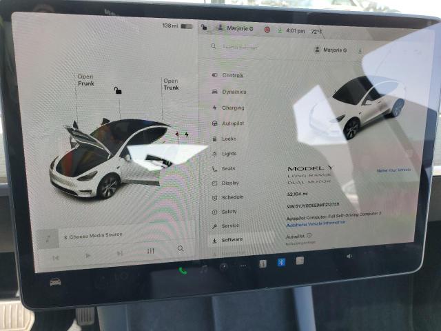 5YJYGDEE9MF213739 Tesla Model Y