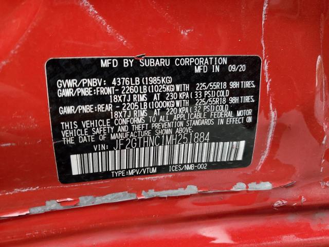 JF2GTHNC1MH251884 Subaru na
