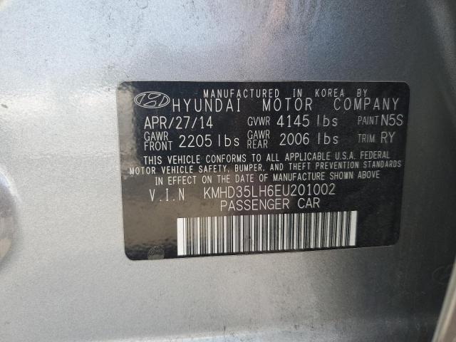KMHD35LH6EU201002 Hyundai dohc gdi nu