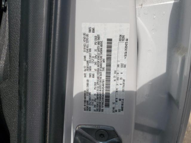 1FMCU9GD8HUE49781 Ford gtdi sigma w/premium fuel