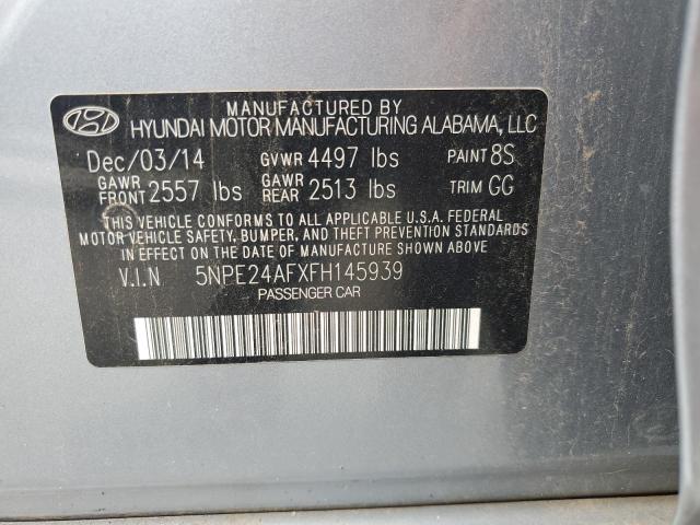 5NPE24AFXFH145939 Hyundai dohc gdi theta-ii