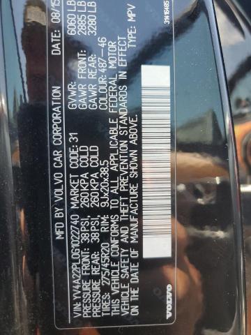 YV4A22PL0G1022740 Volvo b4204t27