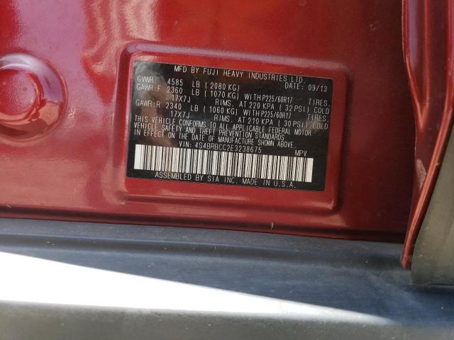 4S4BRBCC2E3238675 Subaru 2.5na u5