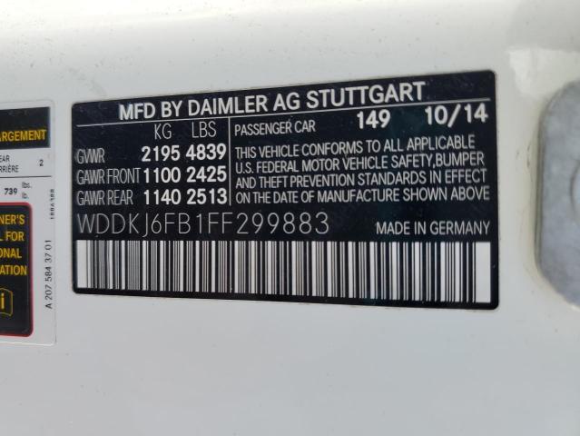 WDDKJ6FB1FF299883 Mercedes-Benz E-Class