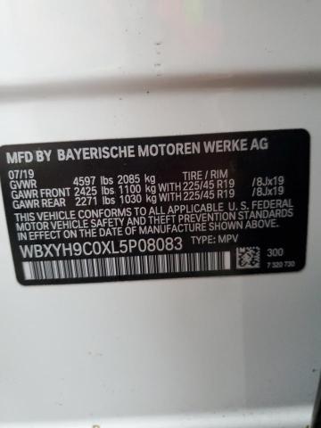WBXYH9C0XL5P08083 BMW X2