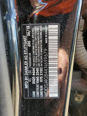 WDDSJ4GB4KN699679 Mercedes-Benz m270