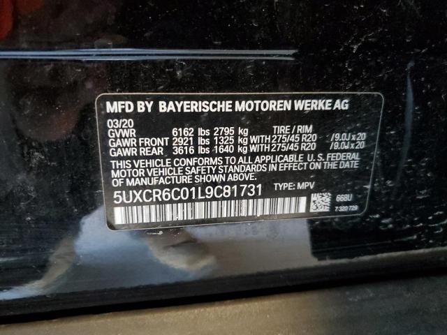 5UXCR6C01L9C81731 BMW 2020