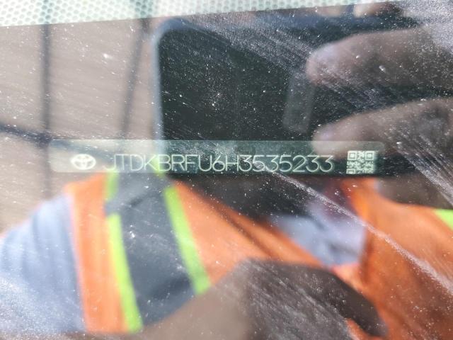 JTDKBRFU6H3535233 Toyota 2zr-fxe,1nm