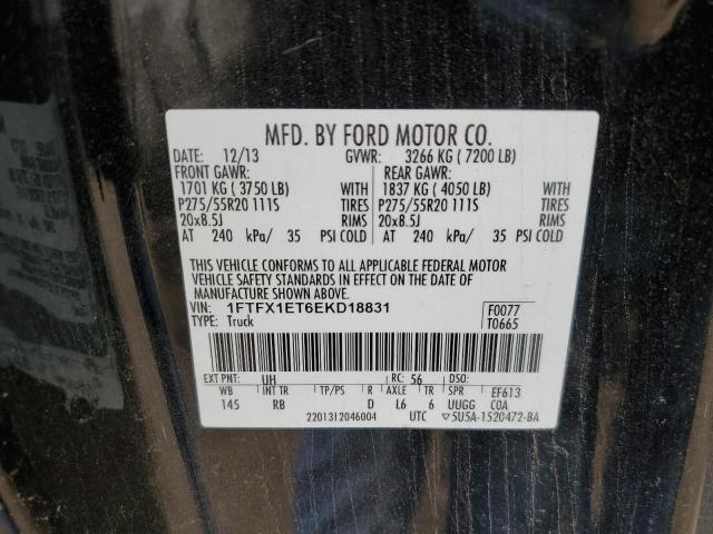 1FTFX1ET6EKD18831 Ford 2014