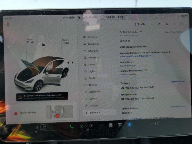 5YJYGDEDXMF163070 Tesla 2021