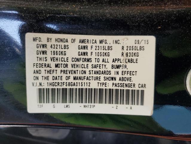 1HGCR2F58GA015112 Honda k24w1