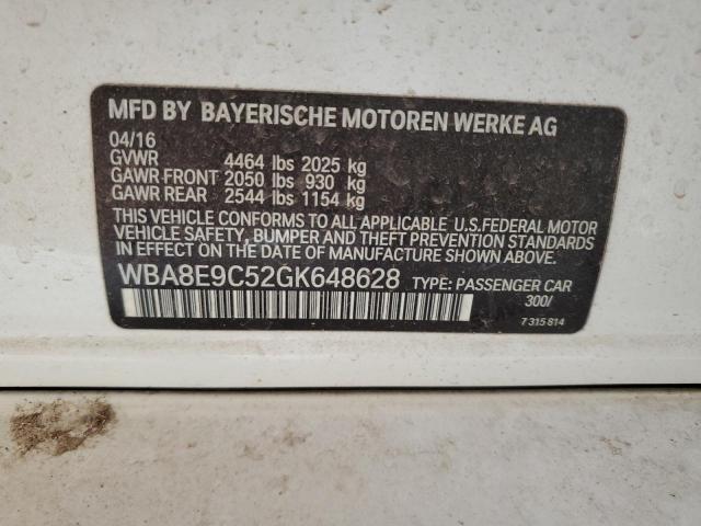WBA8E9C52GK648628 BMW 328I