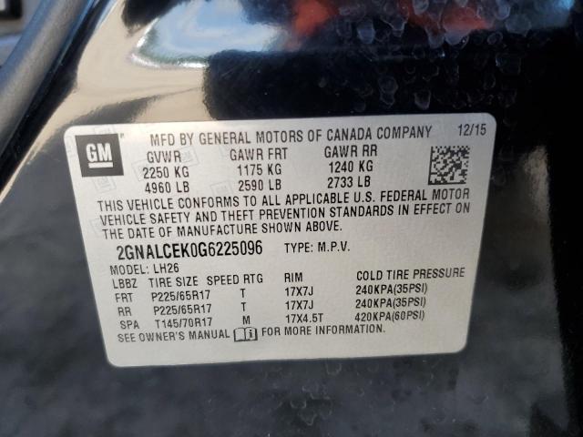 2GNALCEK0G6225096 Chevrolet EQUINOX LT