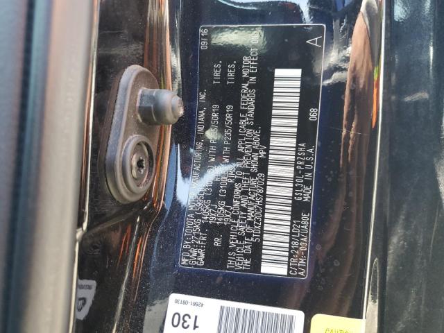 5TDXZ3DC7HS787029 Toyota 2gr-fks
