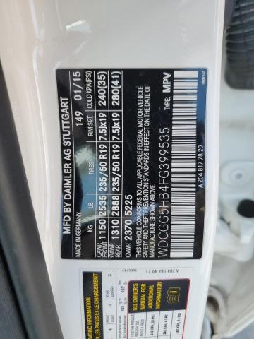 WDCGG5HB4FG399535 Mercedes-Benz 2015