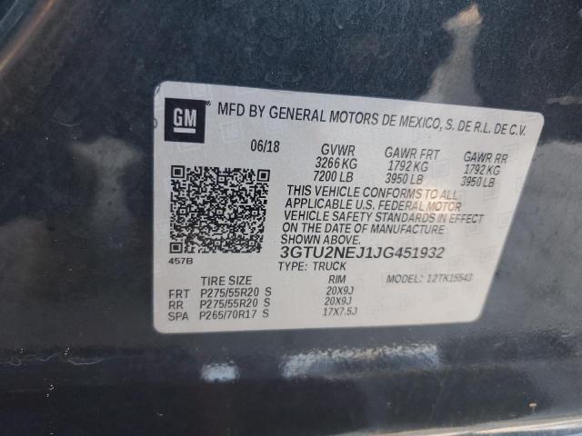 3GTU2NEJ1JG451932 GMC l86 - sidi: spark ignited direct injection, vvt: variable valve timing, afm, e85 max, alum