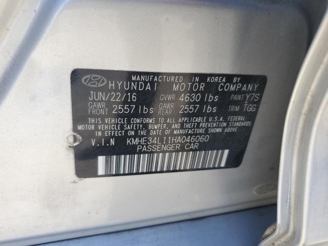 KMHE34L11HA046060 Hyundai gdi nu