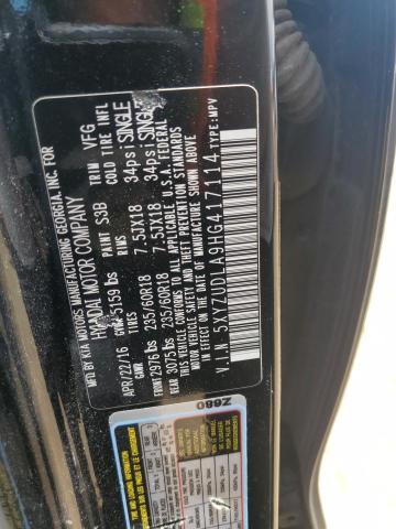 5XYZUDLA9HG417114 Hyundai t-gdi theta ii