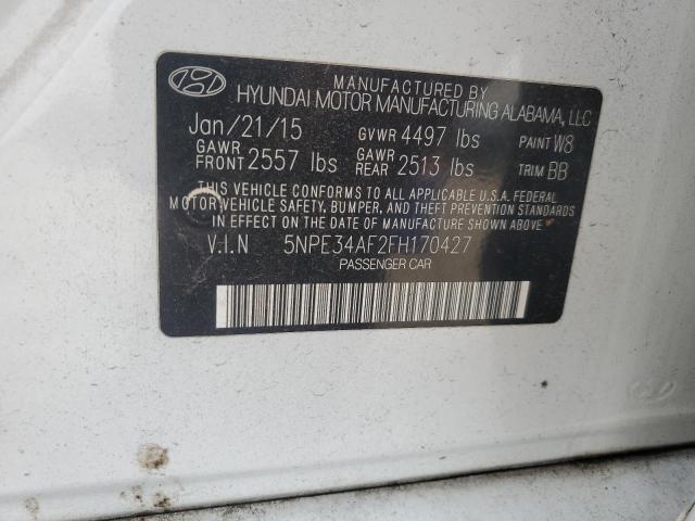 5NPE34AF2FH170427 Hyundai dohc gdi theta-ii