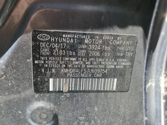 KMHD84LF5JU609754 Hyundai mpi nu