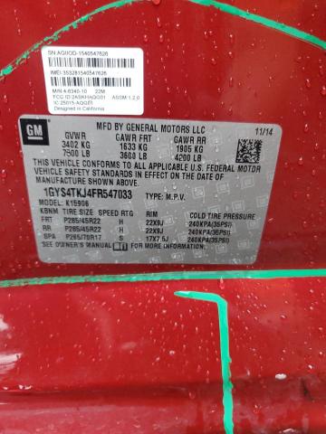1GYS4TKJ4FR547033 Cadillac ESCALADE E