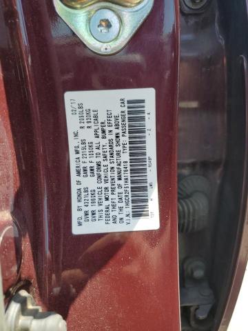 1HGCR2F51HA176418 Honda k24w1
