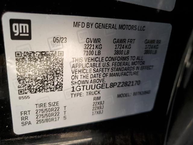 1GTUUGEL8PZ282170 GMC l87