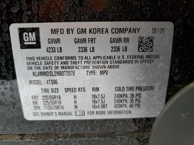 KL4MMDSL2NB072070 Buick l3t - l3, sidi, vvt, alum