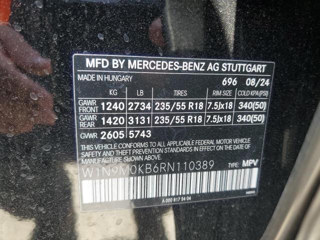 W1N9M0KB6RN110389 Mercedes-Benz electric motor