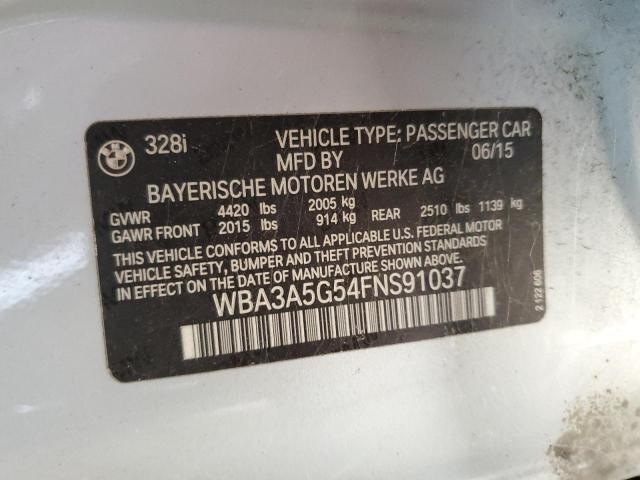 WBA3A5G54FNS91037 BMW 2015