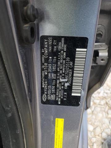 KMHCT5AE7GU255139 Hyundai dohc gdi gamma